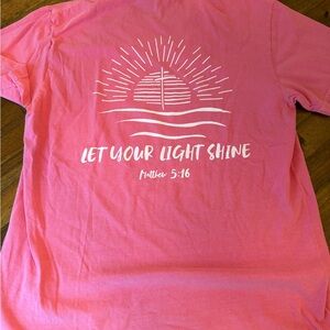 Comfort Colors Vibrant Pink Tee